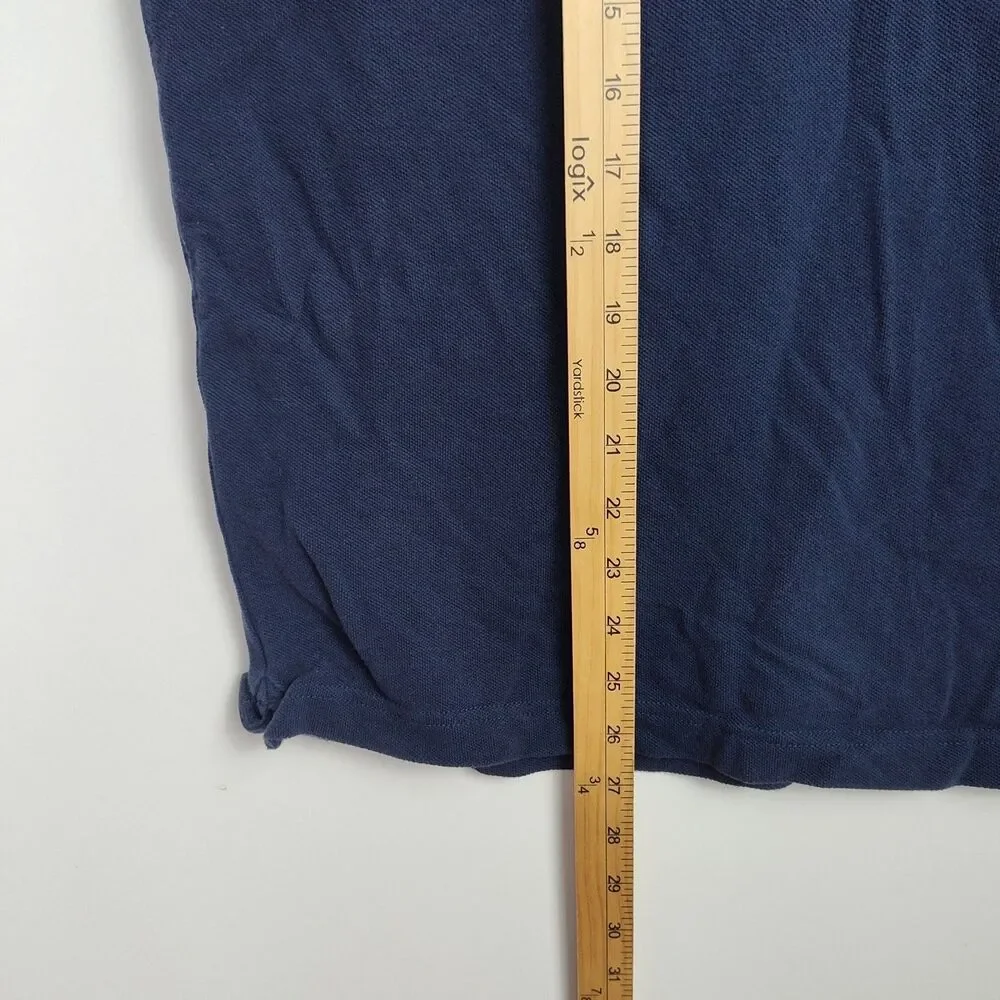 Levi's‎ Polo Shirt Men's Size XL Navy Blue Embroidered Logo Short Sleeves
